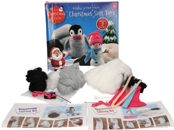 Make Your Own Christmas Soft Toys, by A to Z Toys