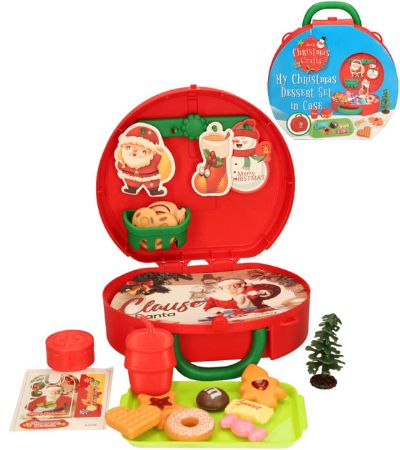 Christmas Crafts - My Christmas Dessert Play Food Set In Carry Case
