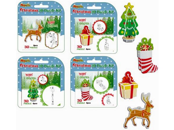 Christmas Foam Model Kits, Assorted Picked At Random