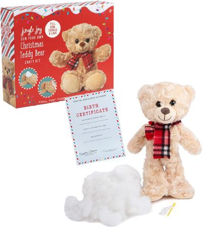 Jingle Joy - Make Your Own Christmas Teddy Bear Craft Kit