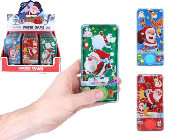 24x Merry Christmas Water Games In Counter Display