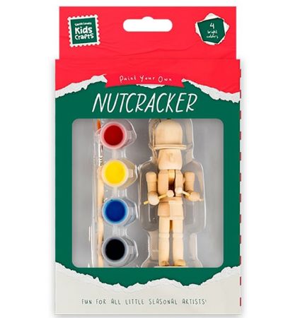 Santa Loves Kids Crafts - Paint Your Own Nutcracker